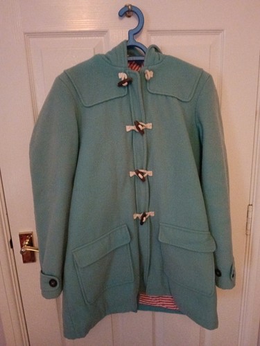 Boden turquoise duffle coat - turquoise,