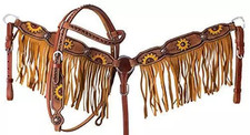 Western Leather Hand Tooled