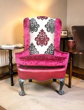 Oak queen anne style wing - oak,