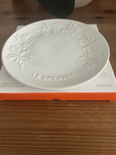 Creuset dessert plate - le,