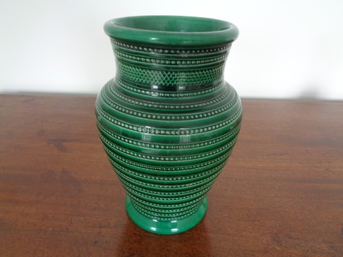Unusual old green glazed - old,