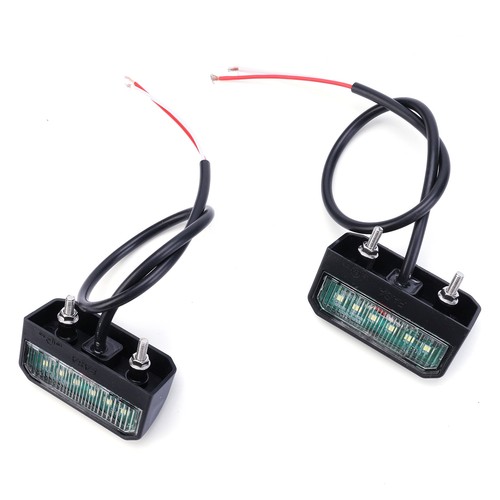 Waterproof universal led - 2x, 6-led