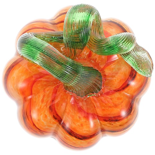 Blown glass pumpkin - ,