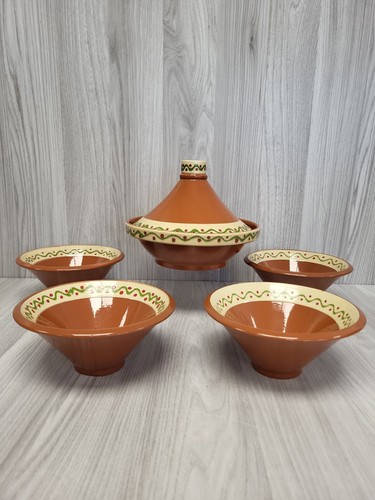 Pier terracotta tagine with - pier,