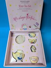 Alice in Wonderland Mini Tea Set for 2 Whittard of Chelsea Boxed Handpainted