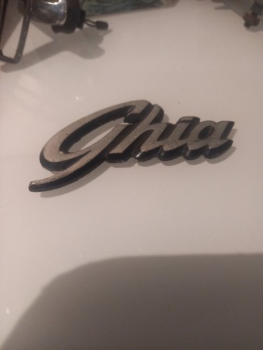 Genuine ford ghia - , badge