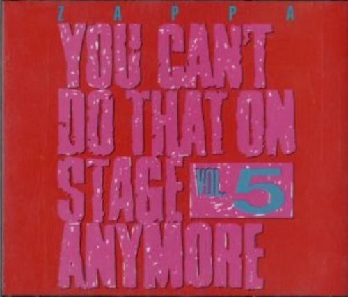 Frank zappa you cant - zappa,