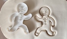 Running Gingerbread Man Cookie