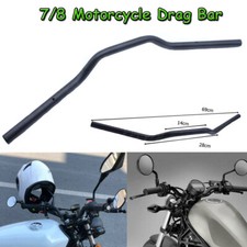Black Motorcycle Handlebars