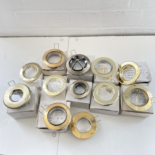 Brass gold downlight - 12,