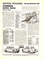Humber Super Snipe Mk 1V 1952