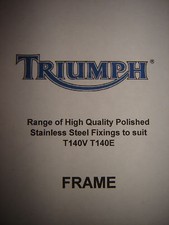 Triumph TR7 T140 E V 750cc