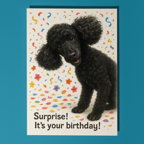 Poodle dog don look away - don’t,