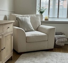 NEXT Stamford Armchair Oyster