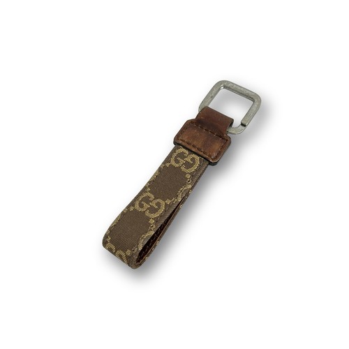 Gucci canvas keyring - gg,