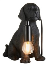 Table Light Black Labrador