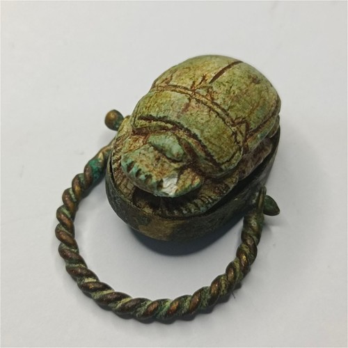 Ancient egyptian scarab - ancient, a
