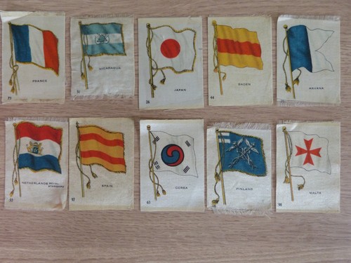 Silk cigarette cards - cigarette,