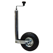 Jockey Wheel w/ Balloon Tyre -