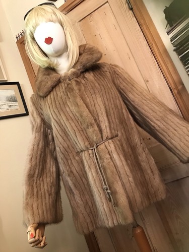 Vintage natural real mink - vintage,