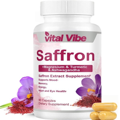 Pure saffron extract - pure, capsules