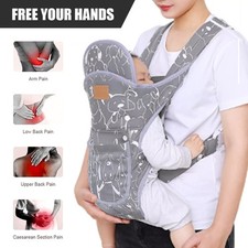 New born Infant Baby Carrier Breathable Ergonomic Adjustable Wrap Sling Backpack