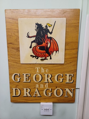 The george and dragon hand - the,