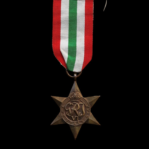 Ww2 british italy star - italy, medal