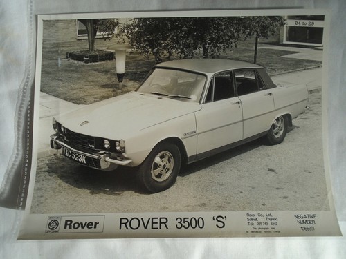 Rover 3500 press photo - 3500, s