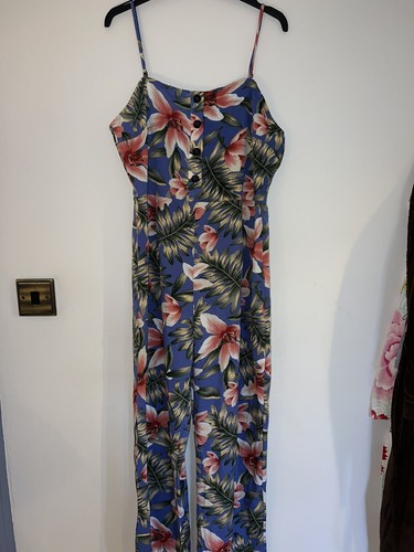 Mela london floral jumpsuit - mela,