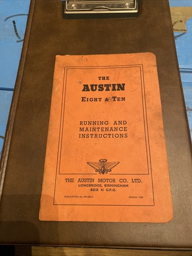 Genuine austin eight ten - eight, &