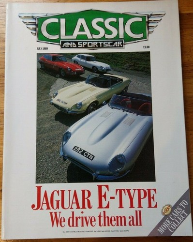 Classic sportscar july - classic,