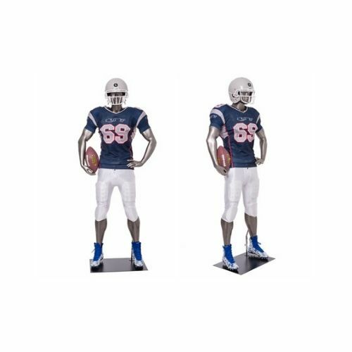 Adult muscular male football - muscular,