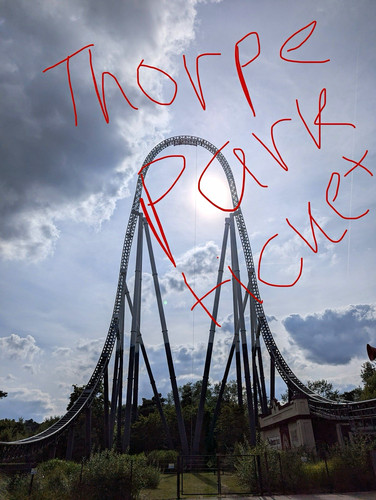 Thorpe park ticket for july - thorpe,