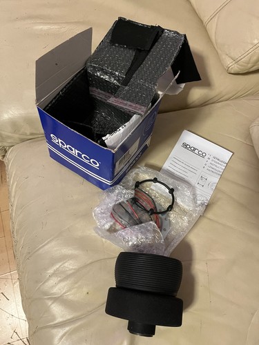 Sparco steering wheel - steering, boss