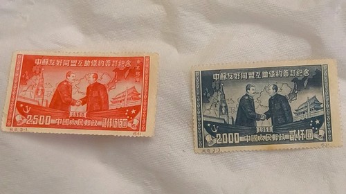 Old stamps - old,