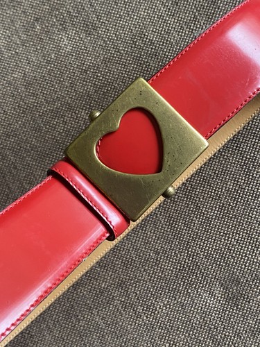 Moschino belt with - moschino,