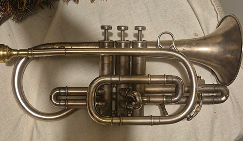 Besson cornet silver - bb,