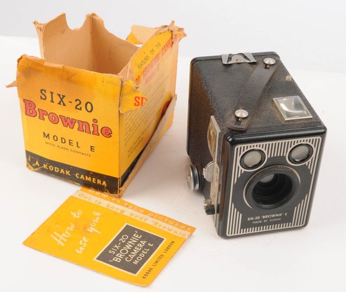 Kodak brownie six model e - brownie,