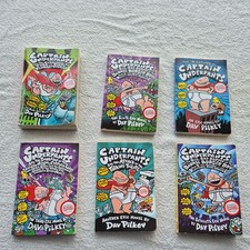 Captain Underpants Books x6