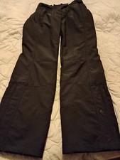 Poivre Blanc ski salopettes, pants. Black UK 12-14, 30 leg, 30 waist. Excellent.