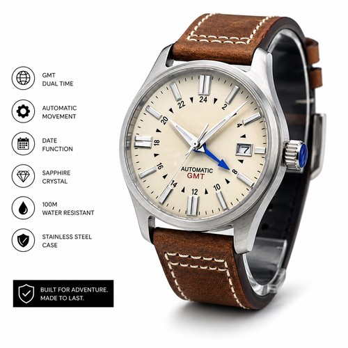 Automatic gmt dual - automatic, watch