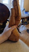 Trible Wood Statue Sculpture