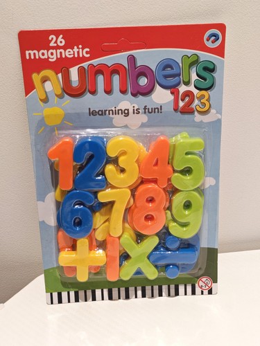 Magnetic numbers fridge - numbers,