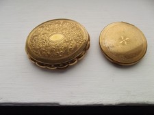 Kigu 2 vintage compacts one musical one not both have Kigu on them nice items.