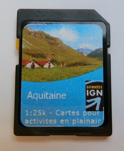 Satmap map aquitaine - satmap, (aquitaine