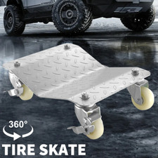 2 PCS Car Dolly Wheel Tire