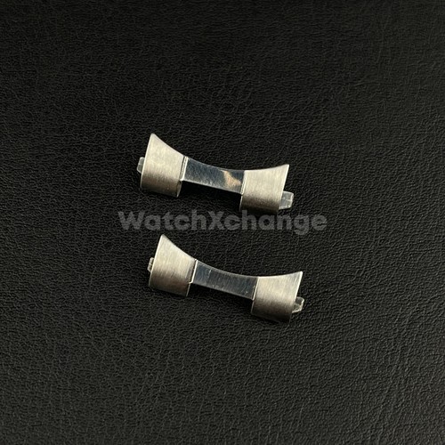 Piece curved end for link - end,