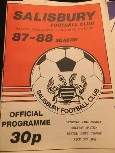 Salisbury city sheppey - salisbury, v