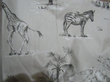 Fabric for Crafting woven cotton Safari prints multiple 50cm L 138cm W  peices